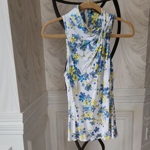 Roberto Cavalli Stretchy Floral Top Size Italian 42